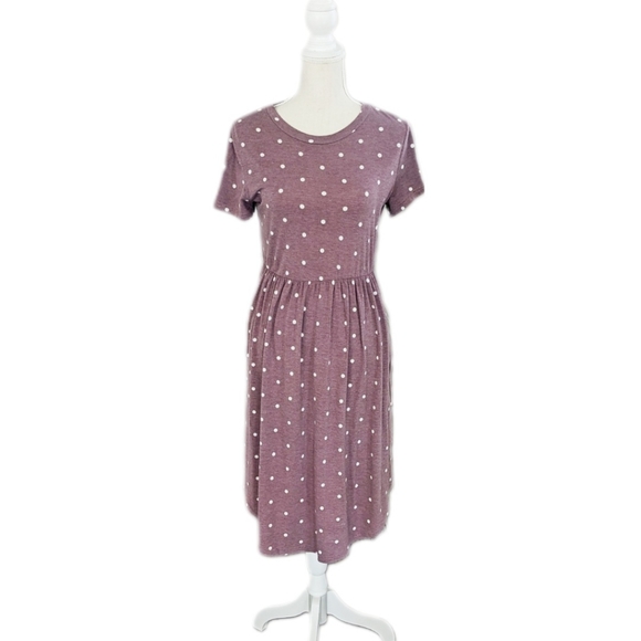 Women's Midi Modest Dress with Pockets. M - Picture 5 of 7